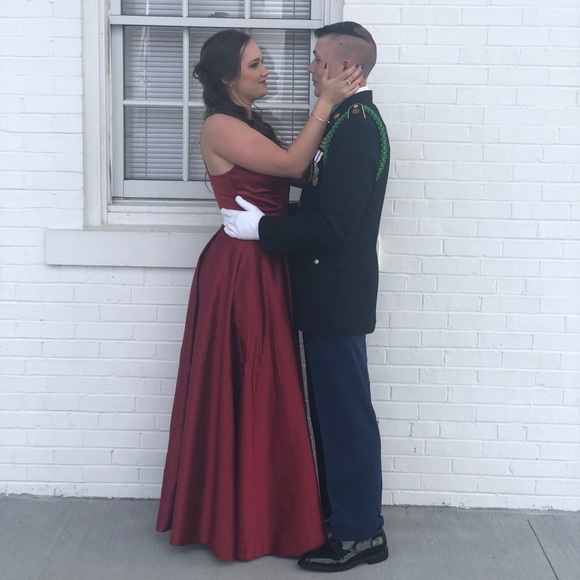 Red Formal Dress - Picture 5 of 6